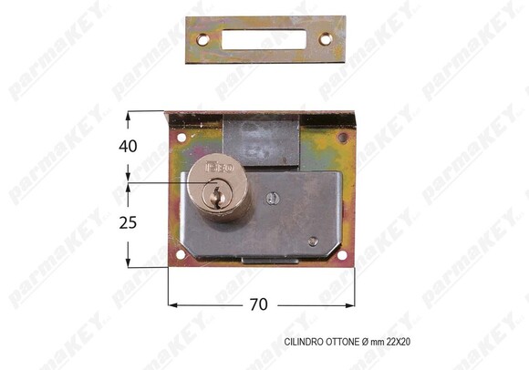 SERR INCASTRARE ISEO X MOBILE  E 40