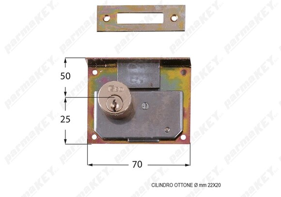 SERR INCASTRARE ISEO X MOBILE  E 50