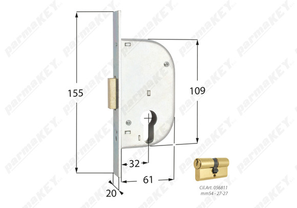 SERR INF MG 2 MAND CIL SAG - E 32