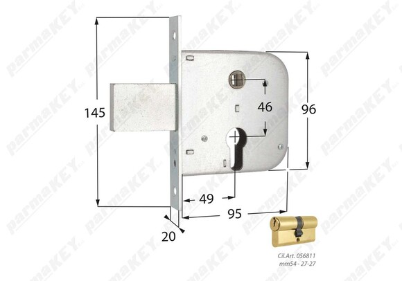 SERR INF MG C/SCROCCO C/MAND E 50 CIL SAG